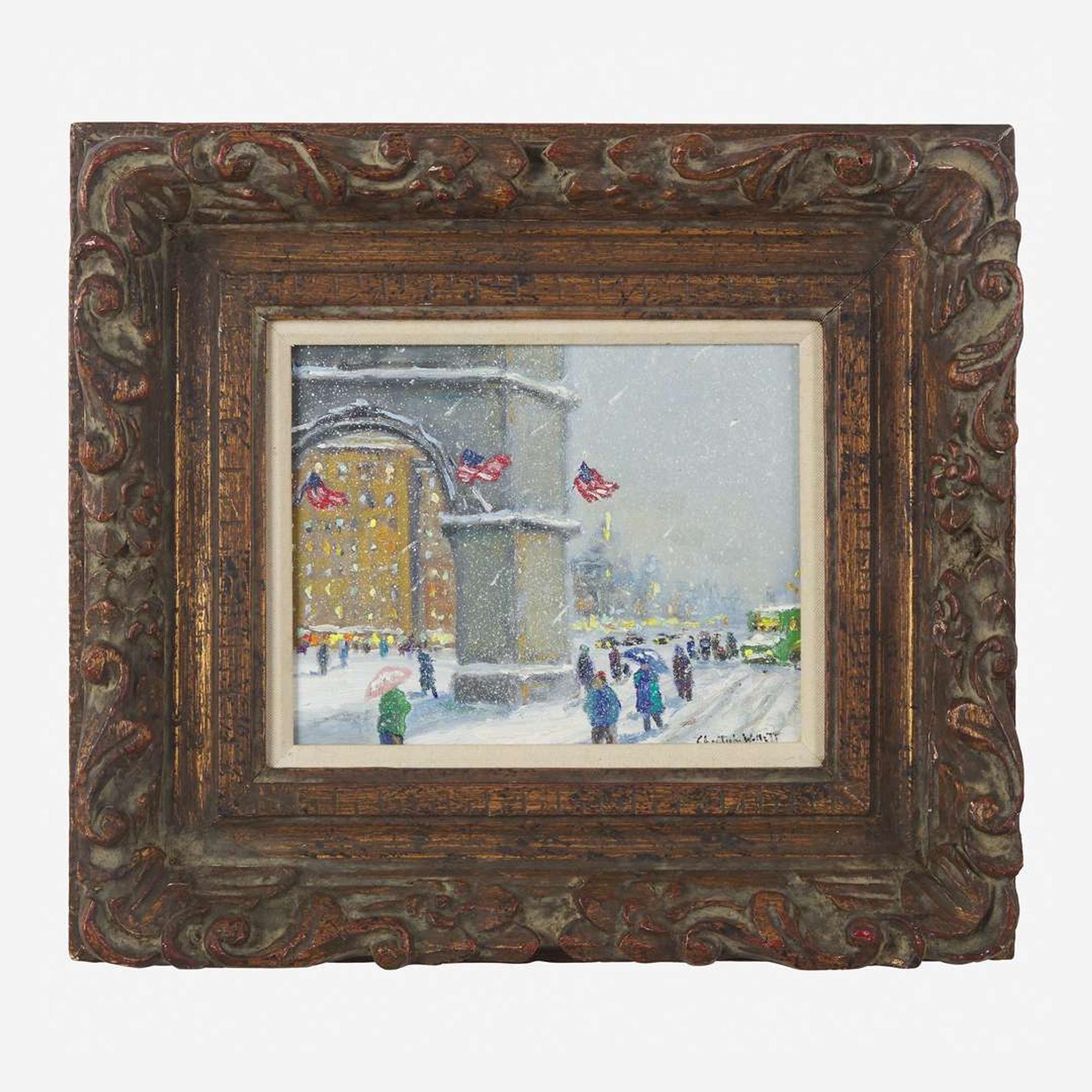 Christopher Willett (American, B. 1959) Washington Square