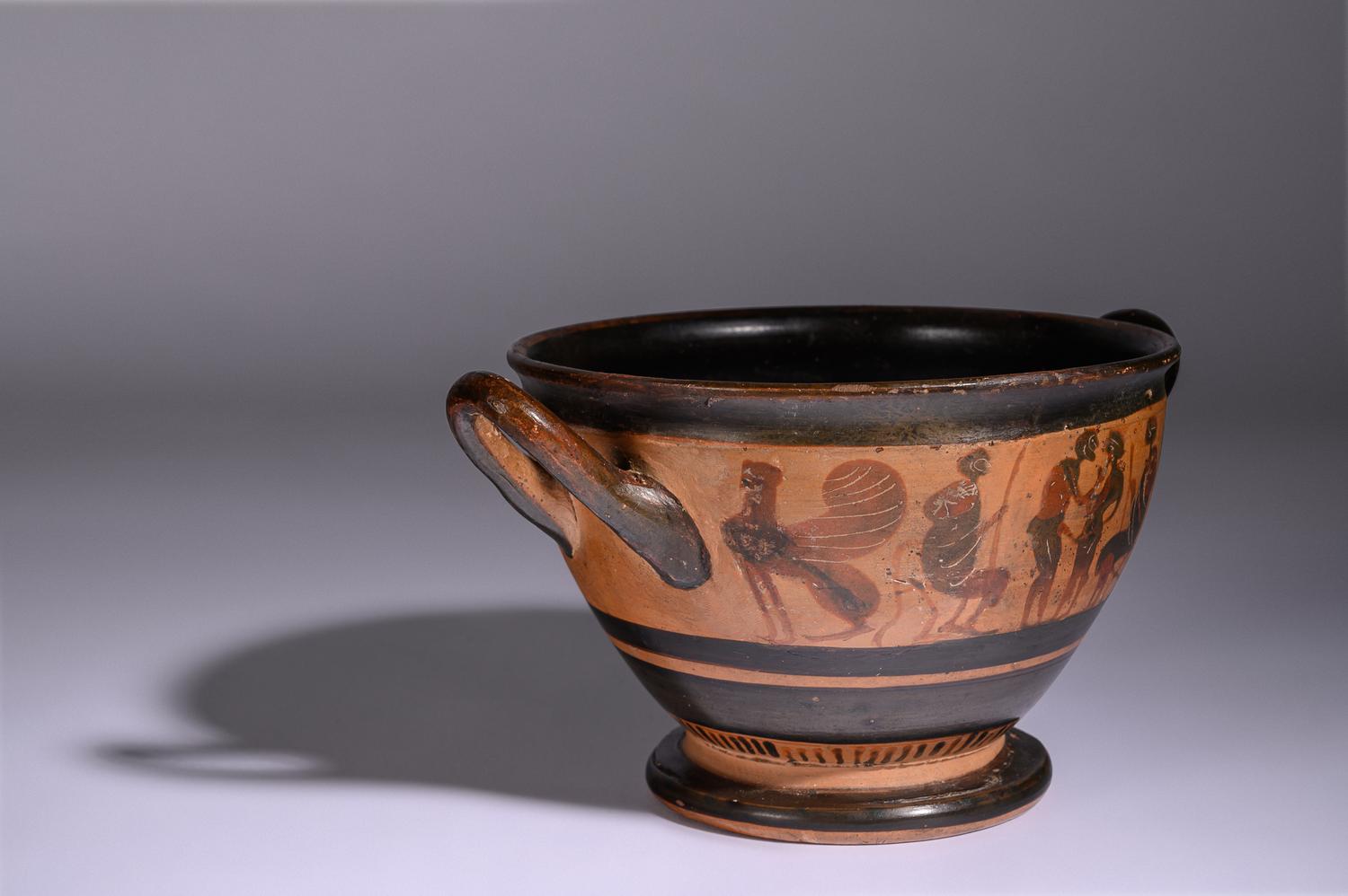 An Attic Black-Figured Skyphos