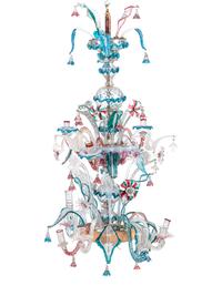 A Murano Glass Chandelier