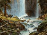 Enchantress Waterfall - Yellowstone