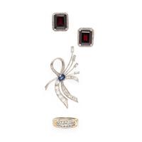 Collection of Multigem Jewelry