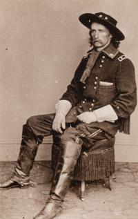 CUSTER, George Armstrong (1839-1876). Endorsement signed ("G.A. Custer"), as Brevet Major General. Headquarters 2nd Cavalry Division, 16 November 1864.