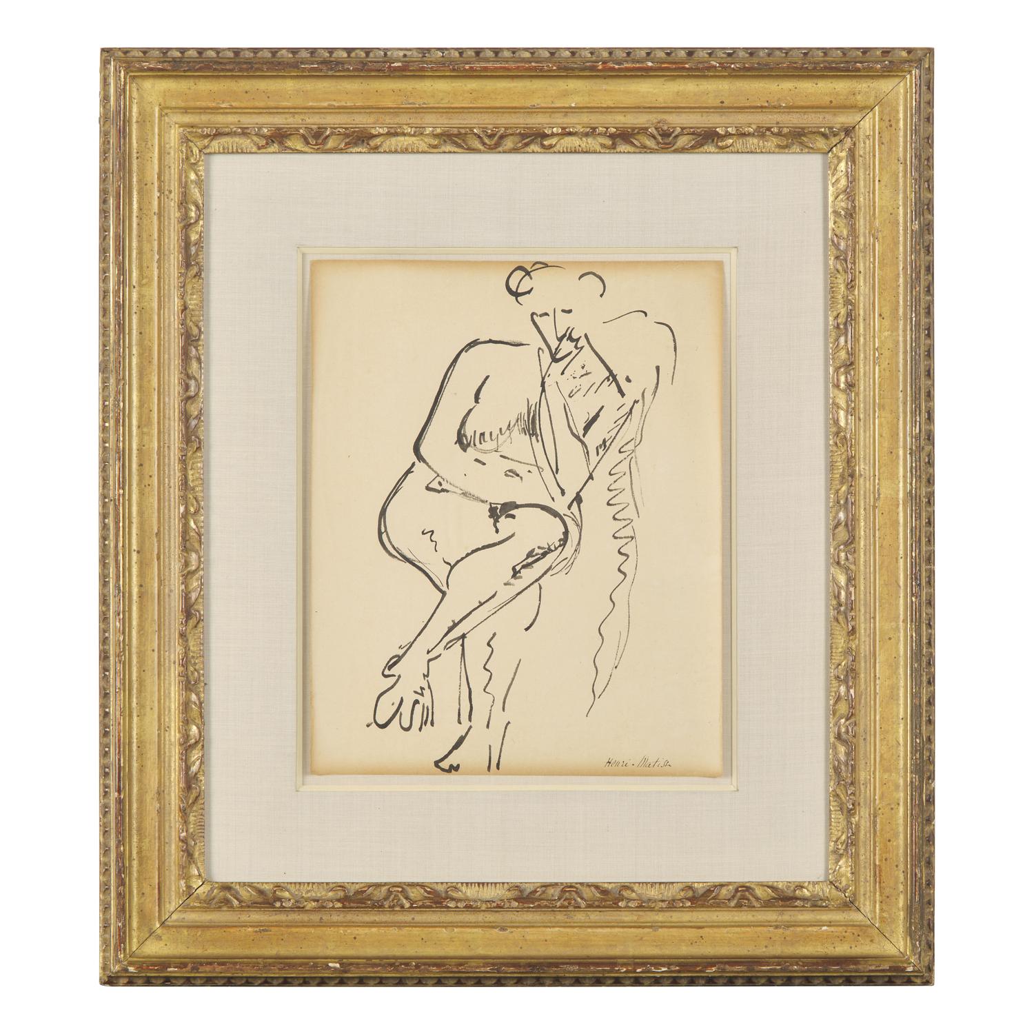 Henri Matisse (French, 1869-1954) — Pensive Woman , c. 1906