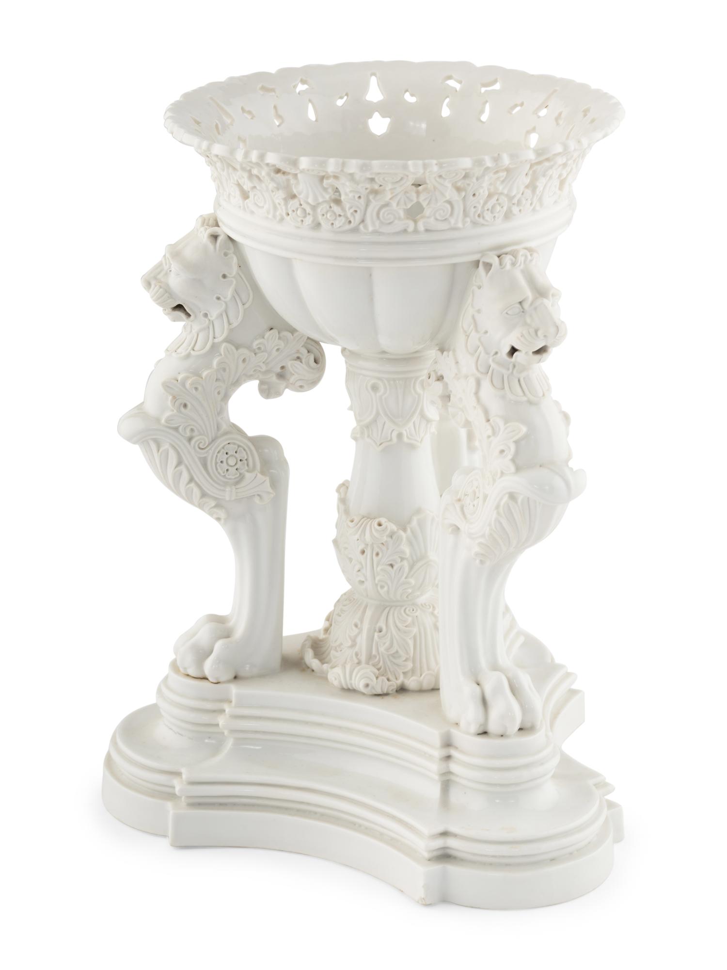A Jacob Petit Blanc de Chine Centerpiece