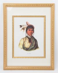 A Group of Three American Decorative Prints Height 10 3/8 x width 7 7/8 inches.