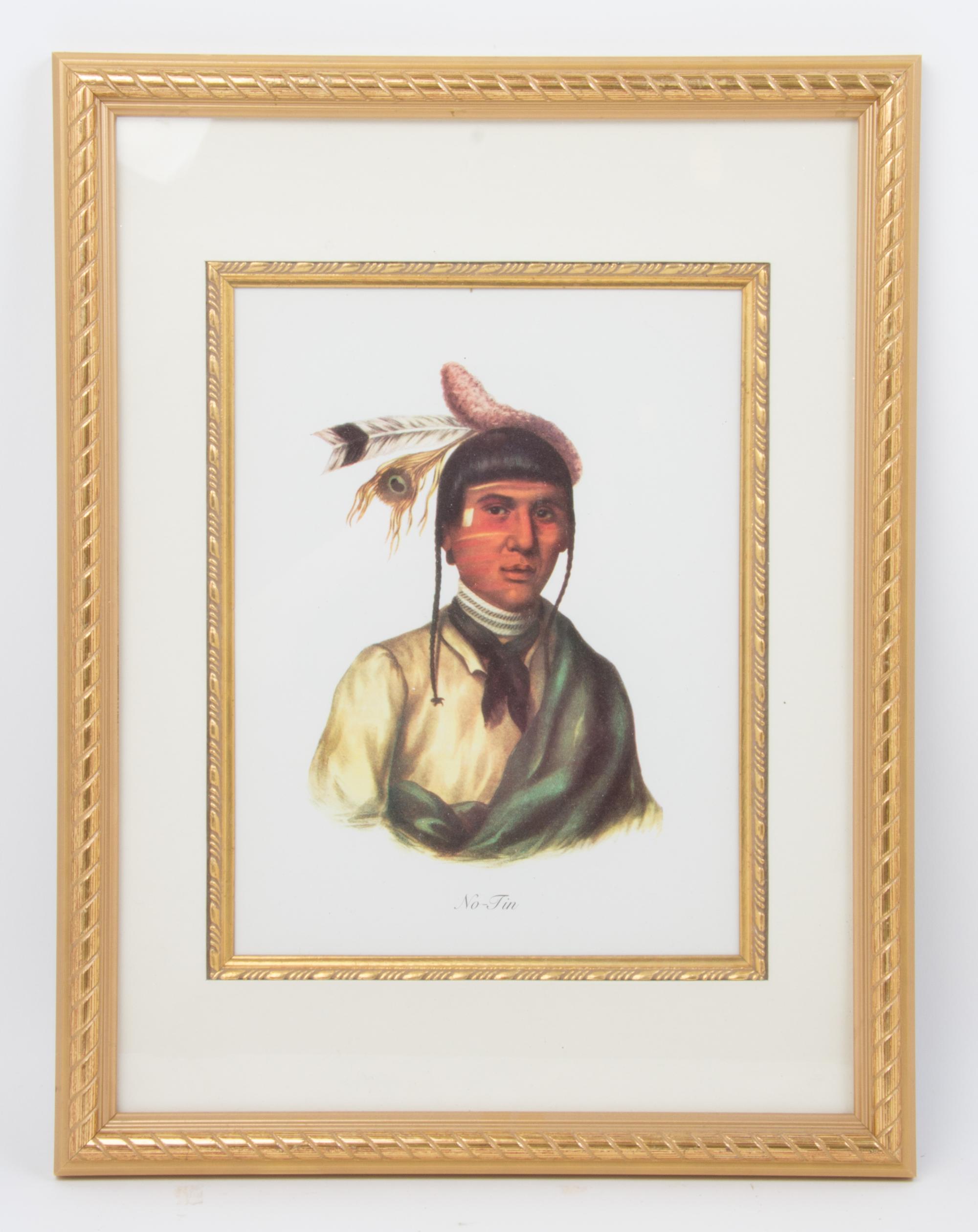A Group of Three American Decorative Prints Height 10 3/8 x width 7 7/8 inches.