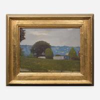Bo Bartlett (American, b. 1955) Holy Family as seen from a vacant lot on Price Street, Belmont Hills, Pa
