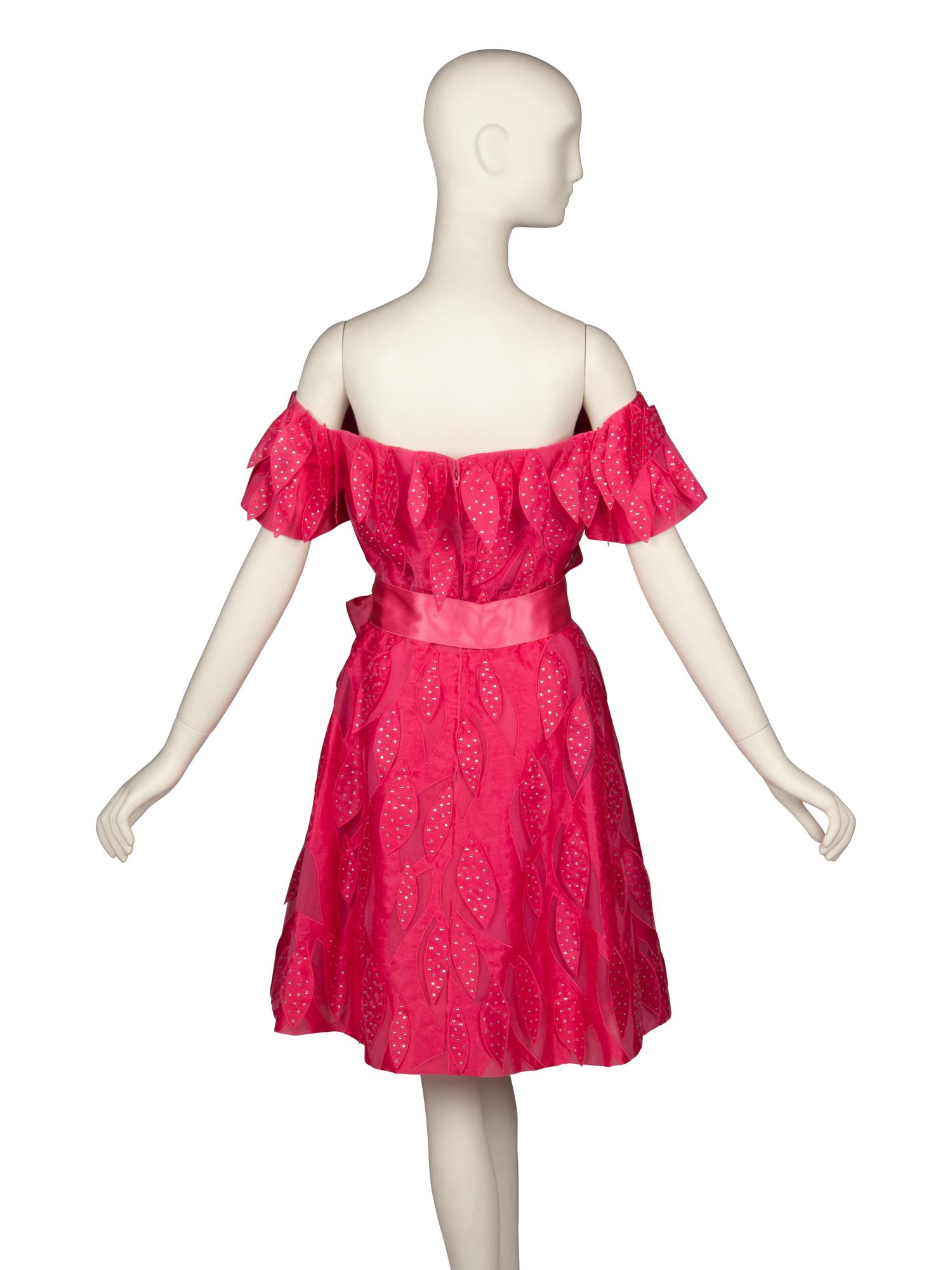 Arnold Scaasi Cocktail Dress, 1980s