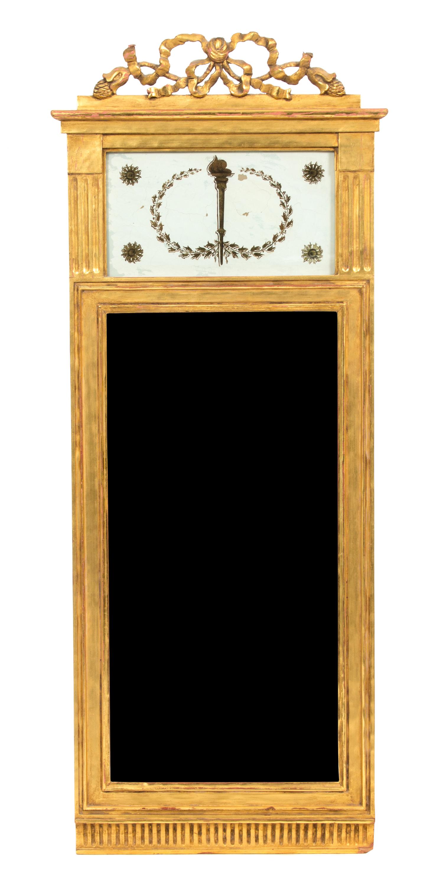 A Regency Style Giltwood Hall Mirror — LATE 19TH CENTURY