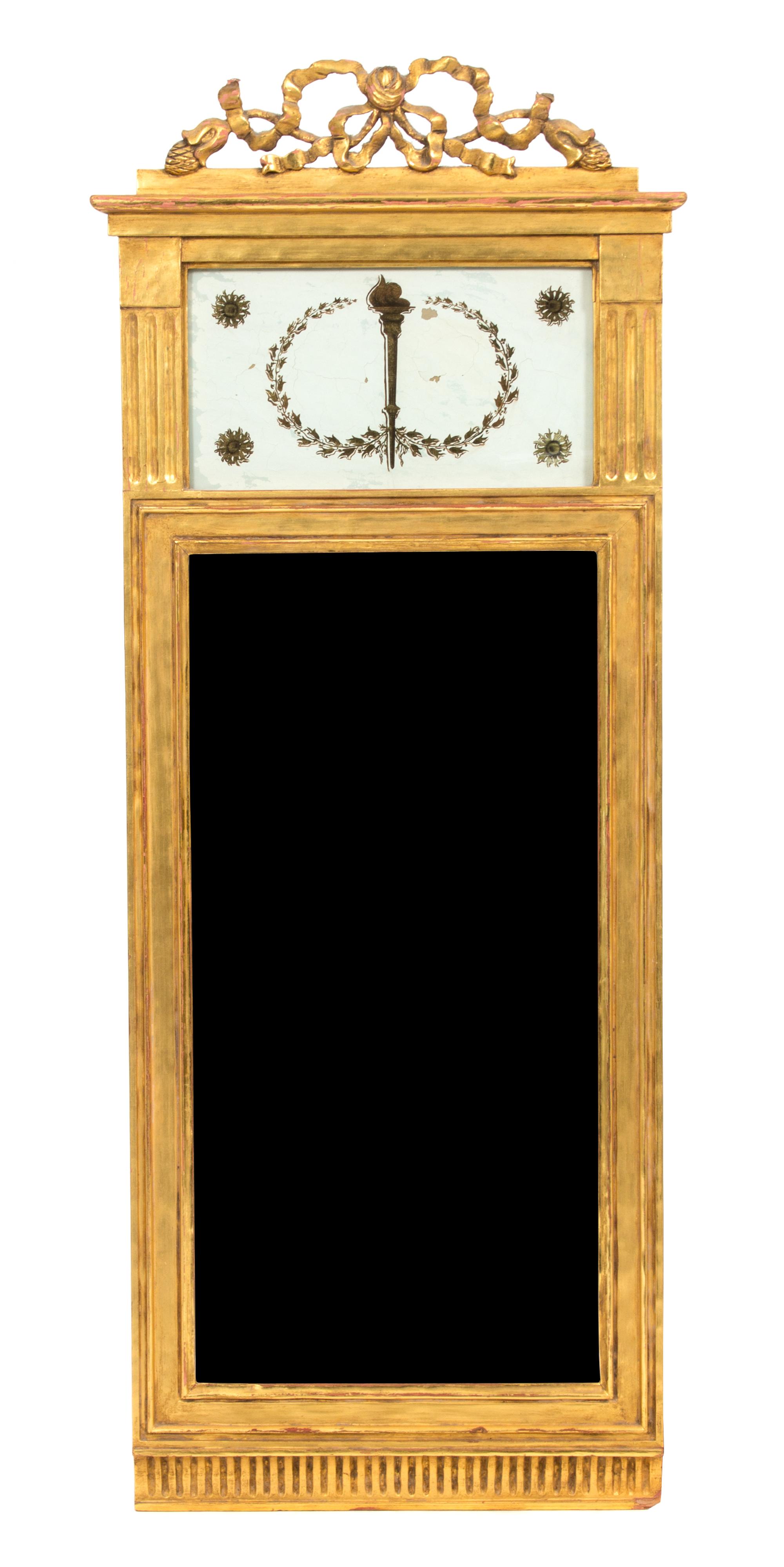 A Regency Style Giltwood Hall Mirror — LATE 19TH CENTURY