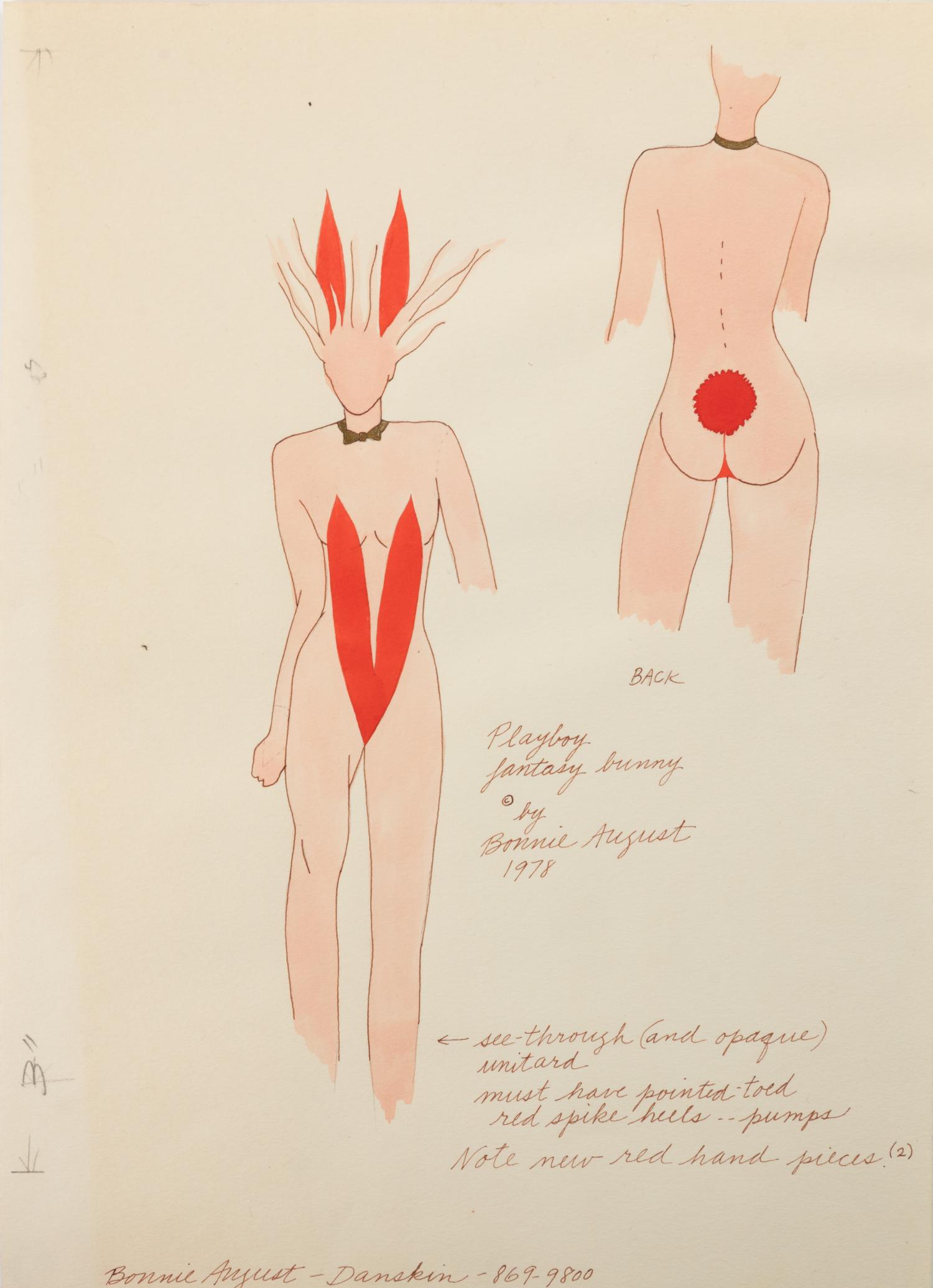 Three Playboy Illustrations by Fernando Sánchez, Giorgio di Sant' Angelo, Bonnie August, c.1978