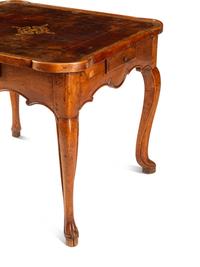 A French Provincial Walnut Game Table