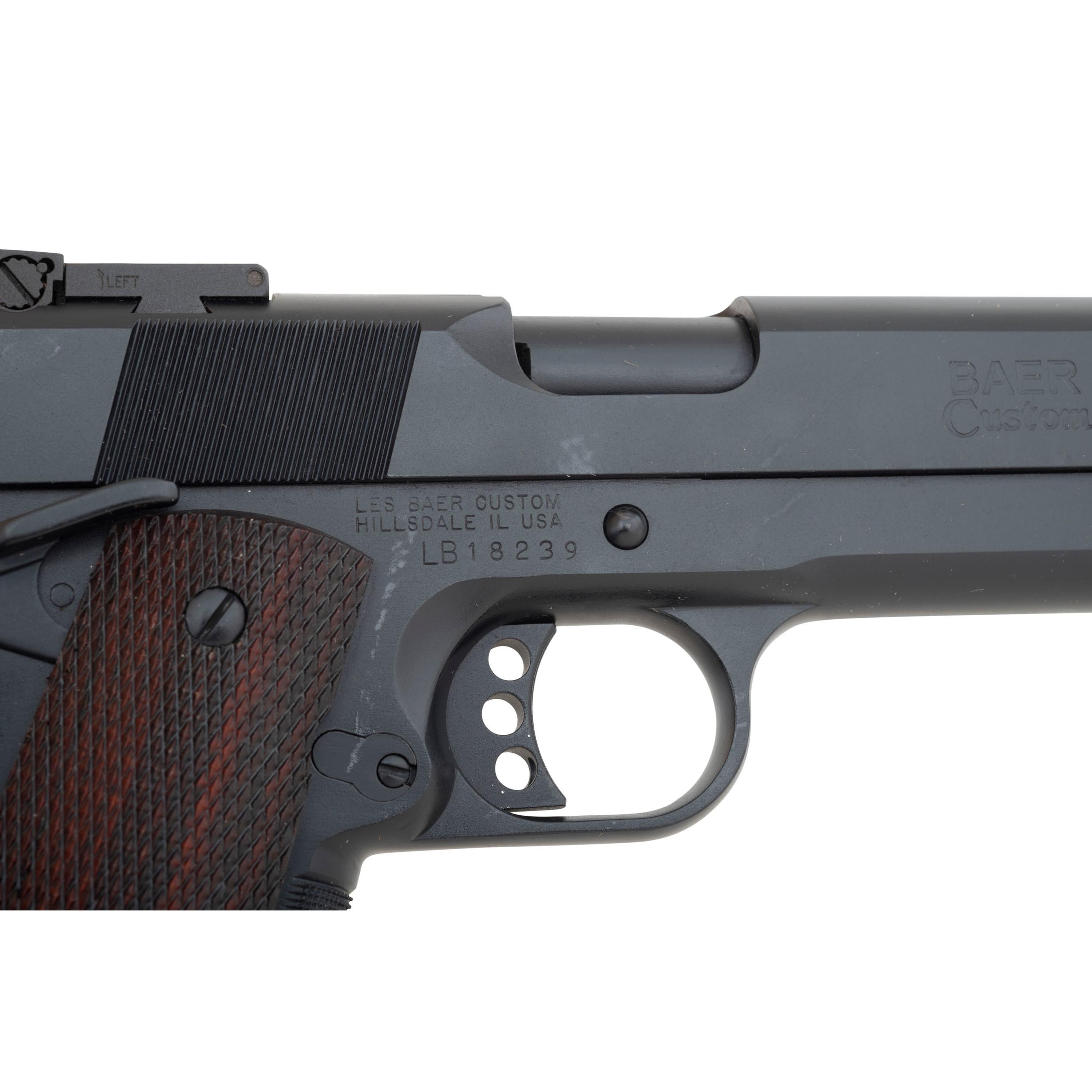 *Les Baer Monolith .38 Super 1911 Pistol with 1.5" Accuracy Guarantee - As New in Box with Accessories