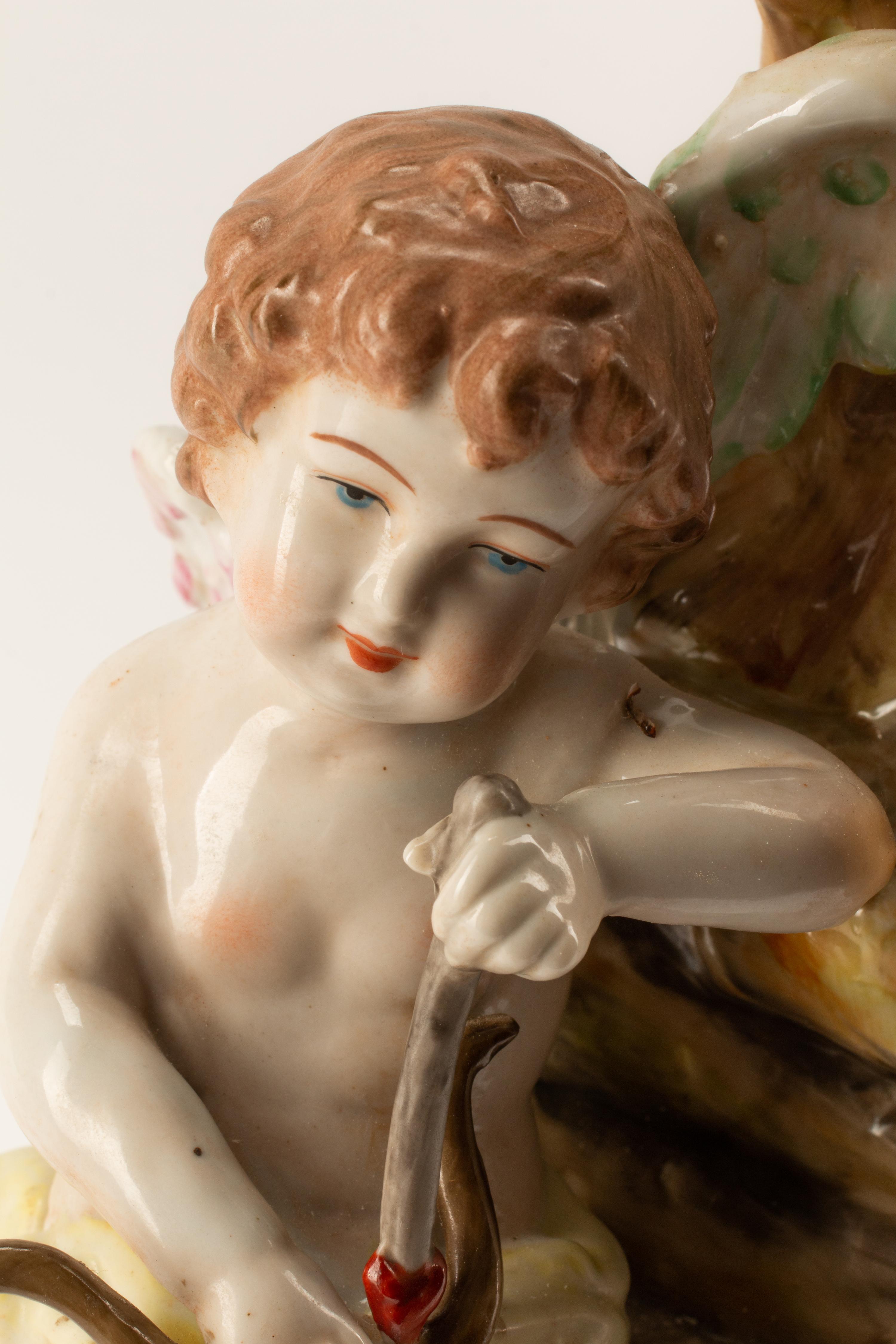 A German Porcelain Figural Group