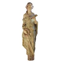 A Pair of American Composition Statues 18" W x 10" D x 61" H — United States, Circa 1900