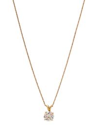 YELLOW GOLD AND DIAMOND PENDANT/NECKLACE
