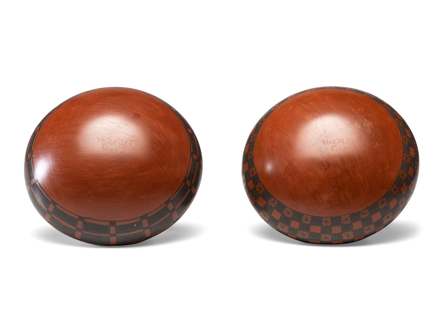 Pottery Jars, Complementing Pair