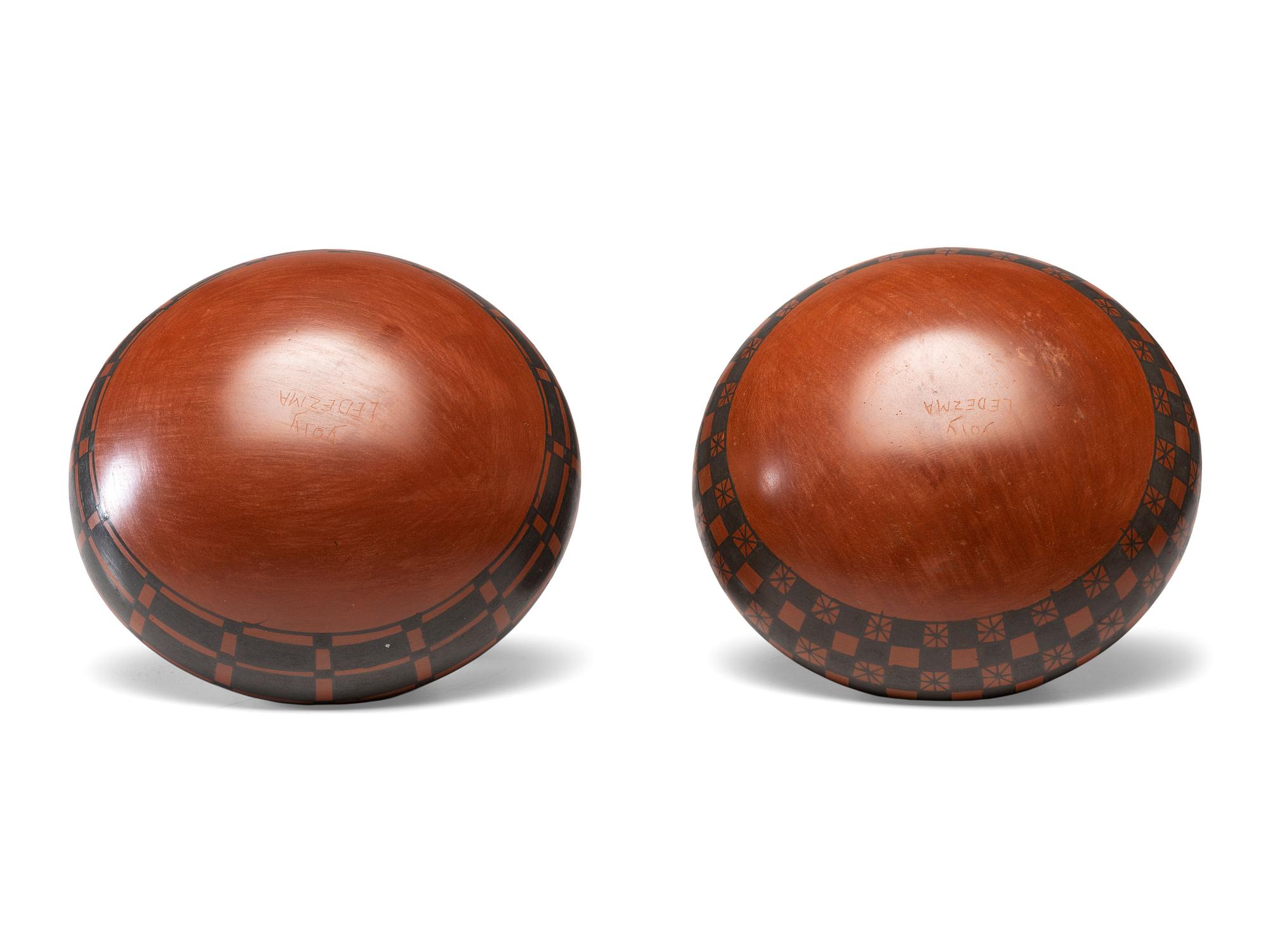 Pottery Jars, Complementing Pair