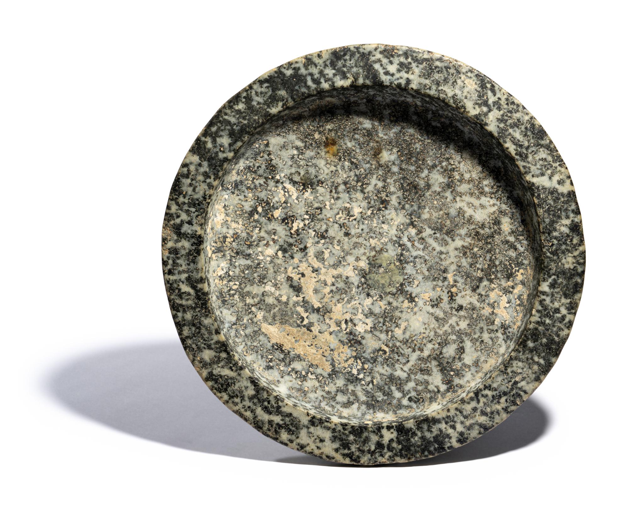An Achamenid Granodiorite Footed Bowl