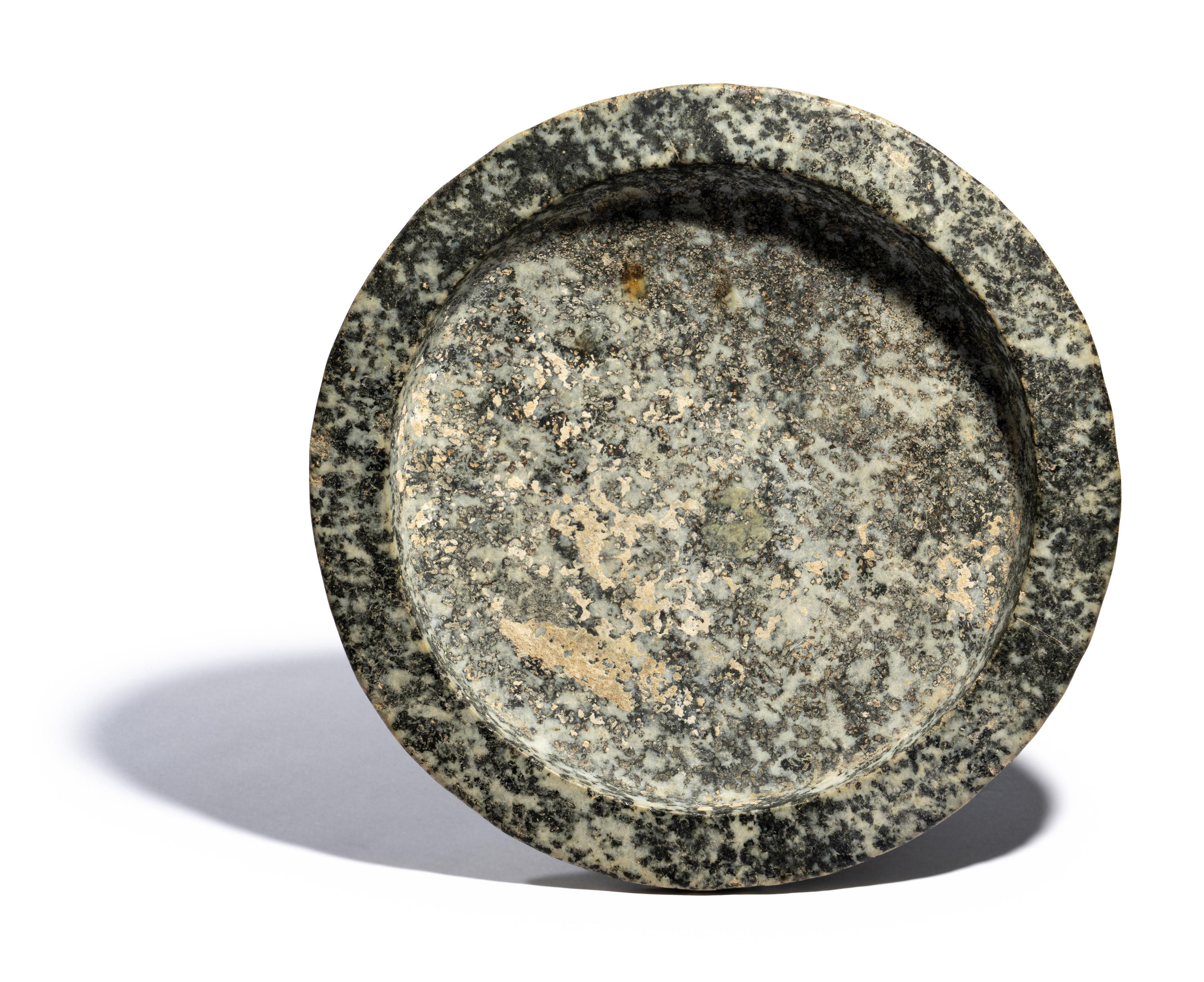 An Achamenid Granodiorite Footed Bowl