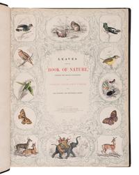 [NATURAL HISTORY]. JARDINE, William (1800-1874). Leaves from the Book of Nature, Containing the Principal Illustrations in Jardine's Naturalist's Library . Edinburgh: W.H. Lizars; London: S. Highly; Dublin: W. Curry, [1846].