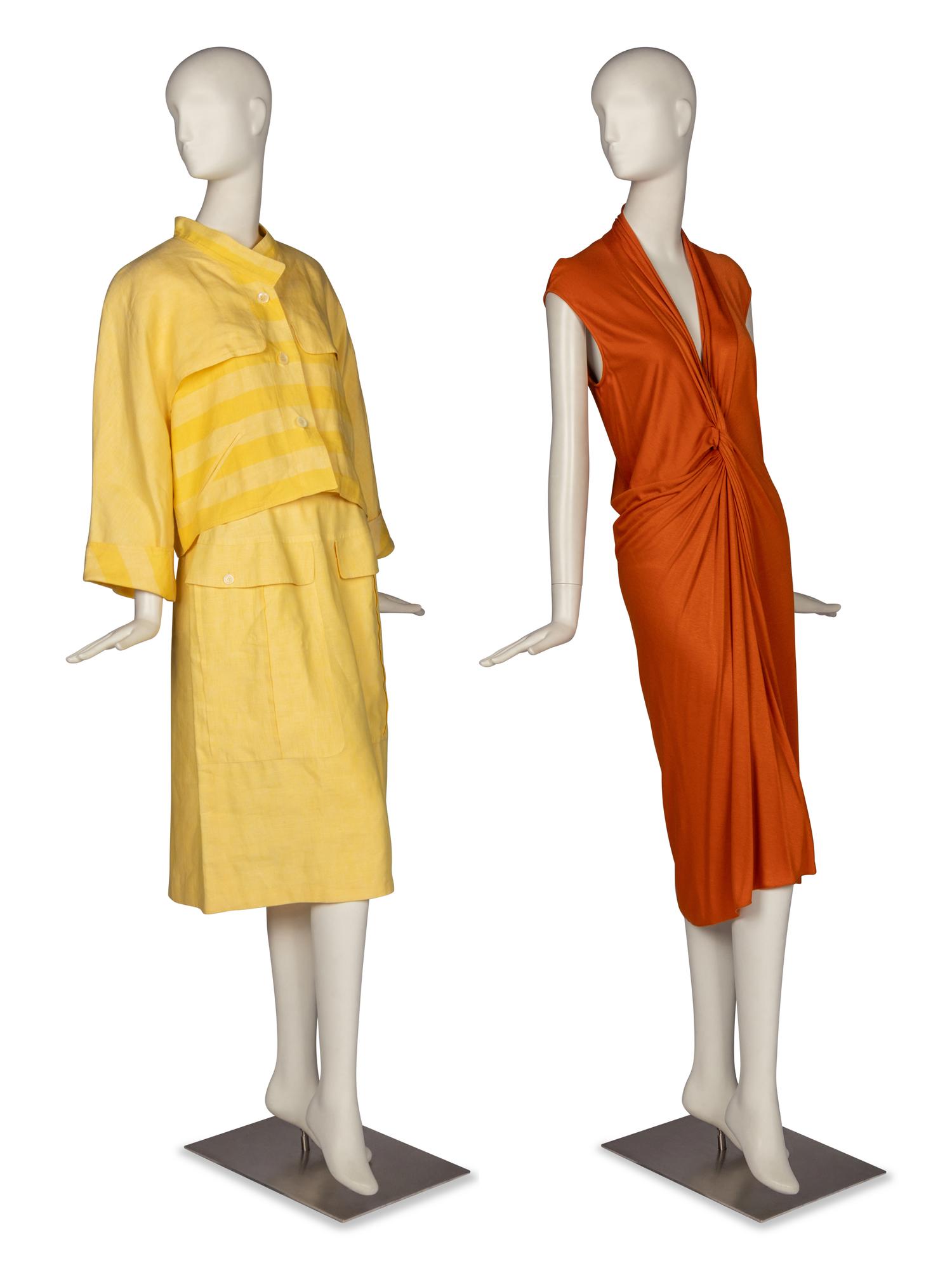 Karl Lagerfeld Ensemble & Yves Saint Laurent Dress