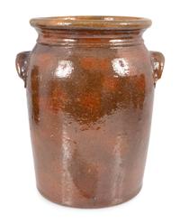 Six Redware Jars