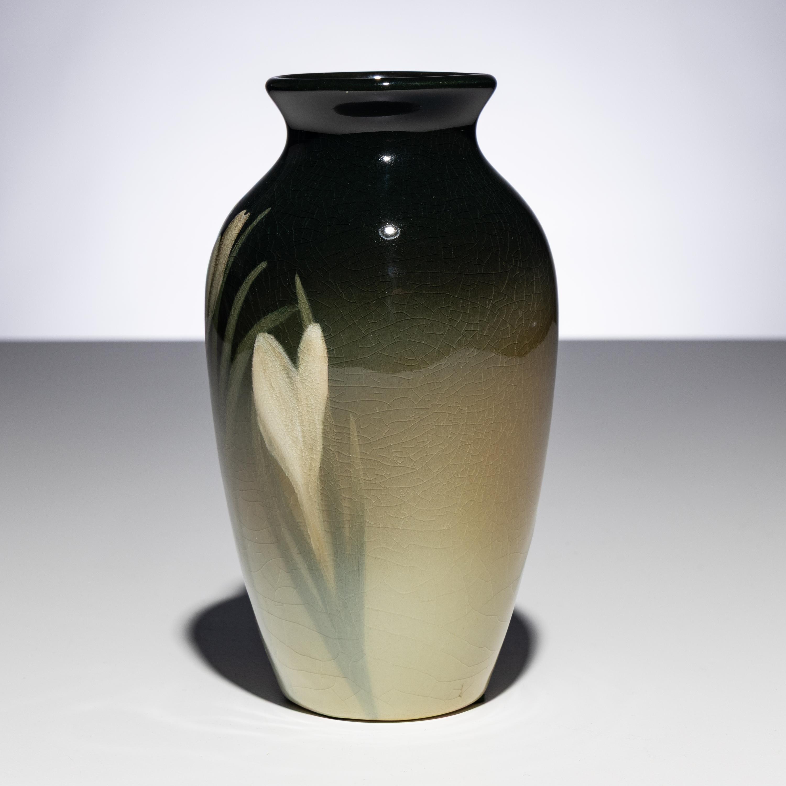 Sallie Coyne for Rookwood Pottery Co. (American, 1891–1939) — Iris Vase, 1903