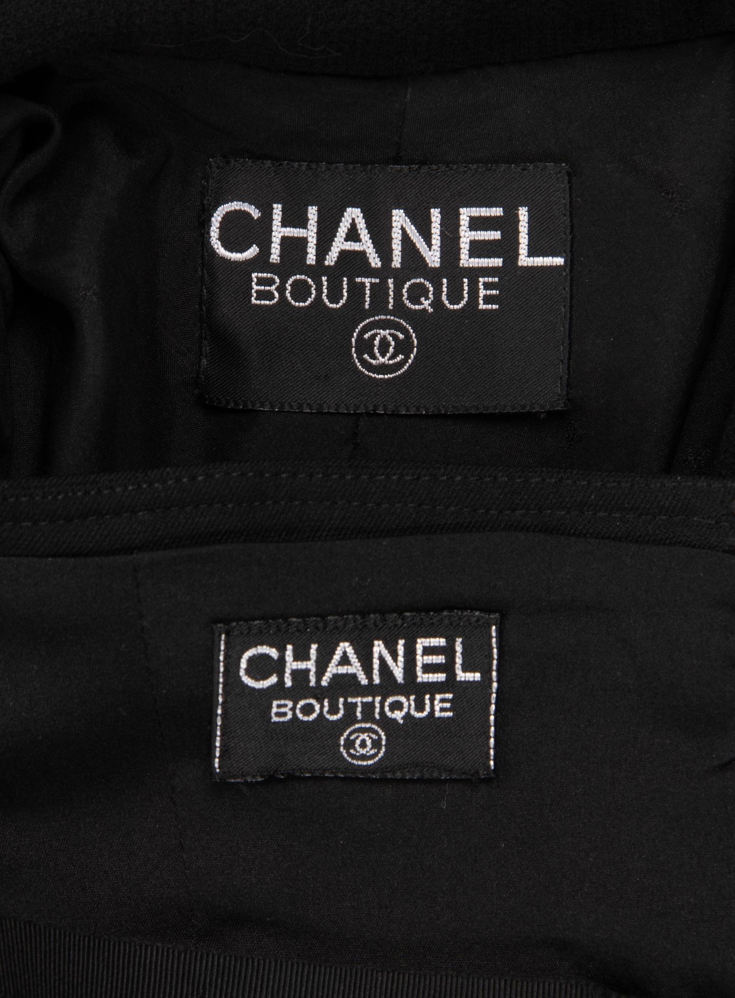 Black Chanel Suit, 1990-2000s