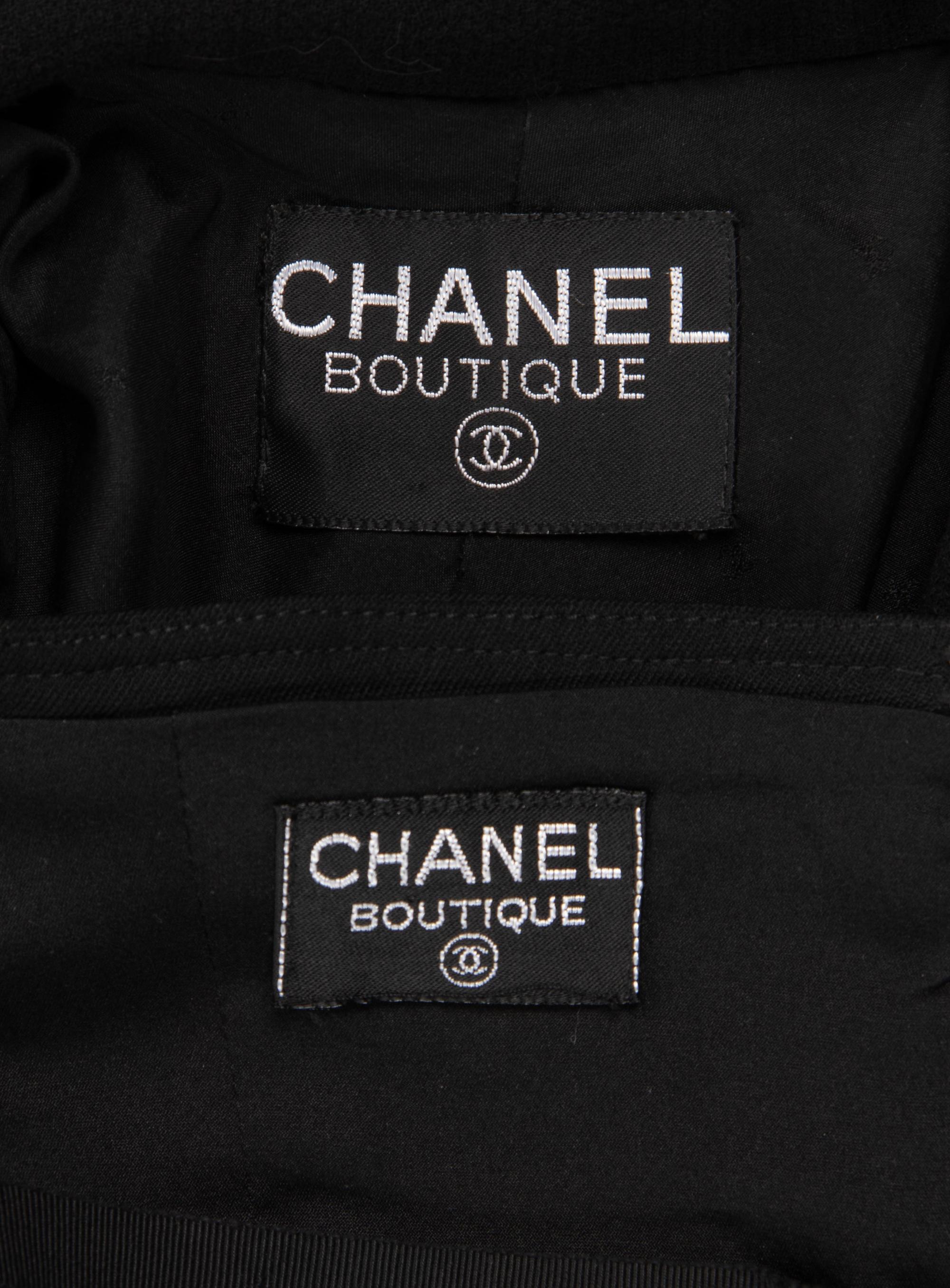 Black Chanel Suit, 1990-2000s