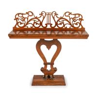 A Regency Style Rosewood Console Table