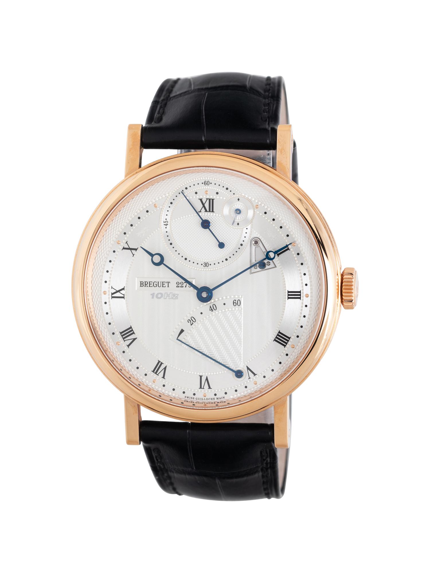 BREGUET, REF. 7727 18K ROSE GOLD 'CLASSIQUE CHRONOMÉTRIE' WATCH