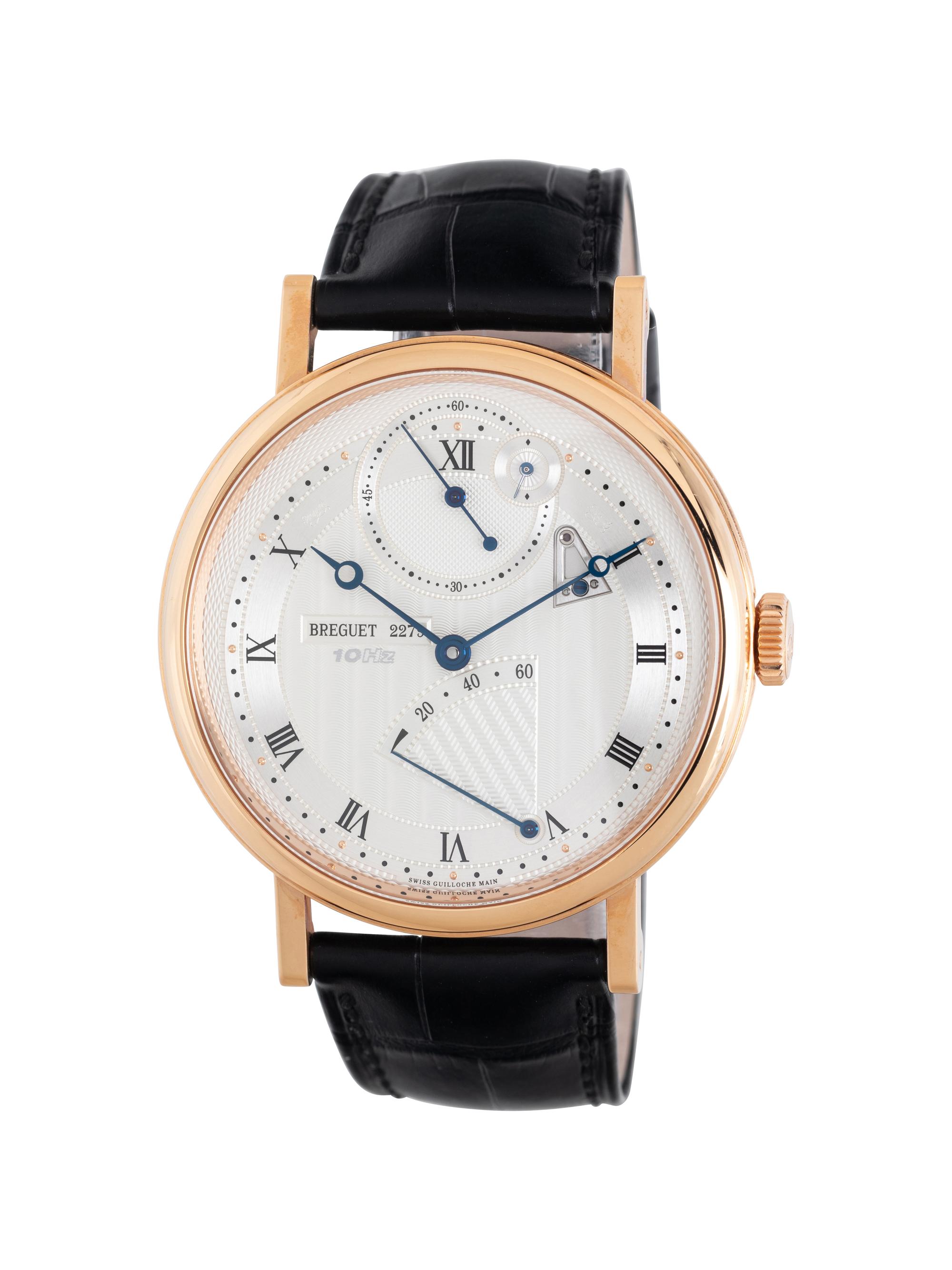 BREGUET, REF. 7727 18K ROSE GOLD 'CLASSIQUE CHRONOMÉTRIE' WATCH