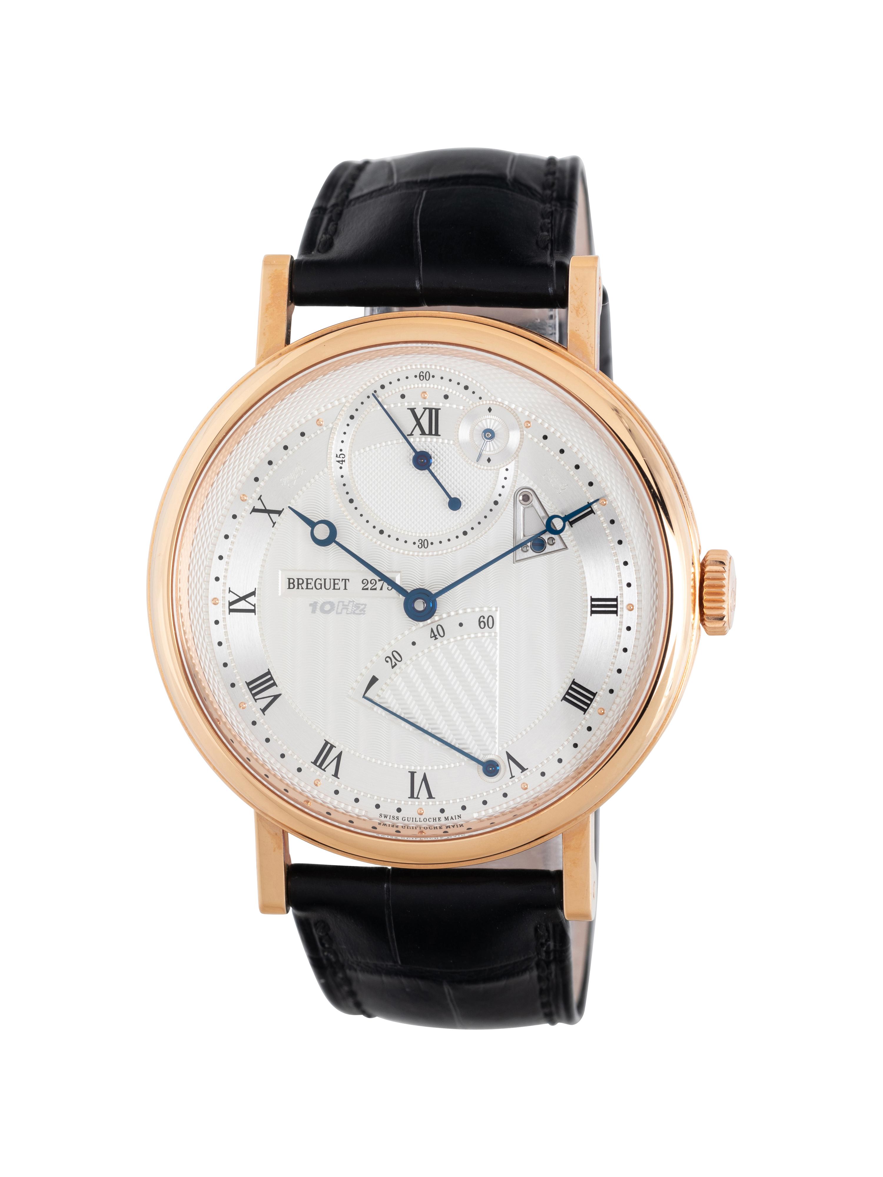 BREGUET, REF. 7727 18K ROSE GOLD 'CLASSIQUE CHRONOMÉTRIE' WATCH