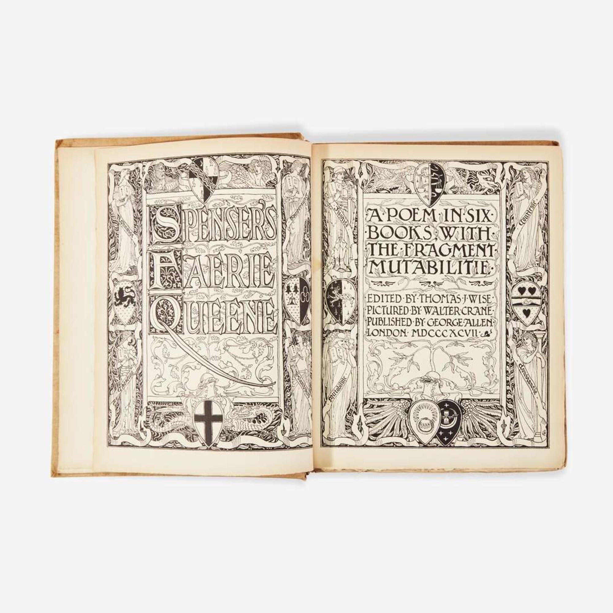 [Fine Bindings] Spenser, (Edmund) Spenser's Fairie Queene
