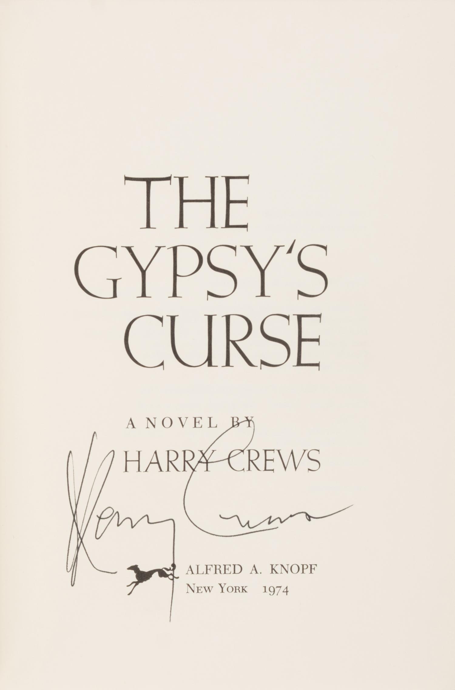 [Literature] Crews, Harry. Gypsy’s Curse