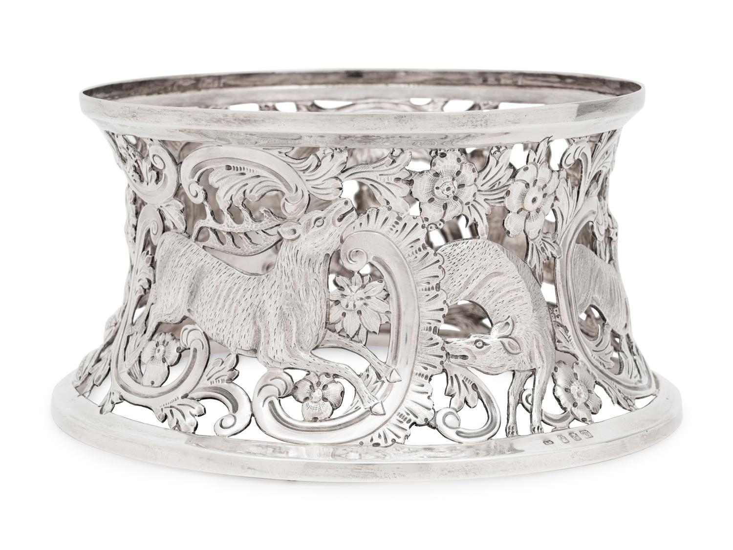 An Irish Silver Dish Ring