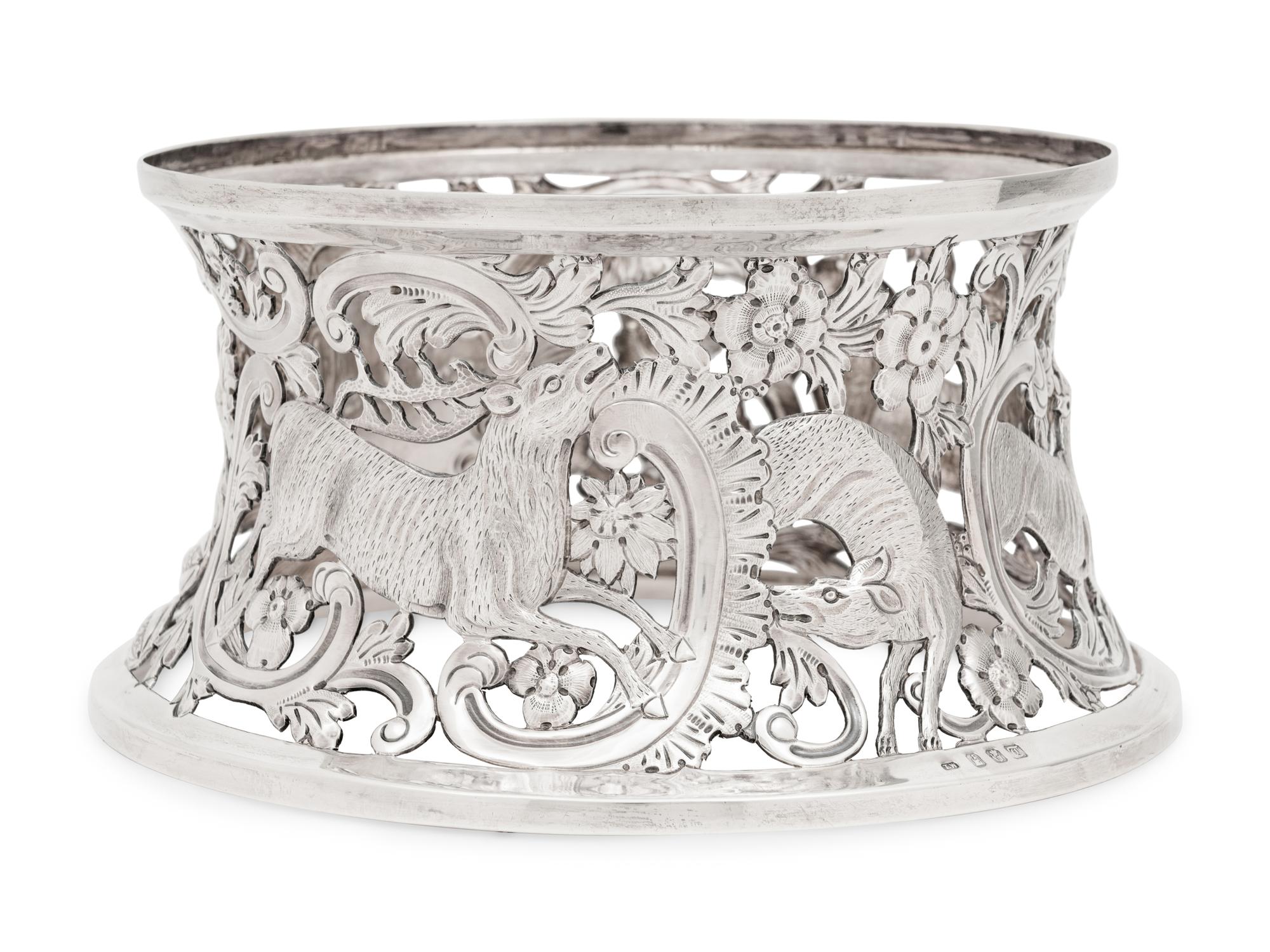 An Irish Silver Dish Ring