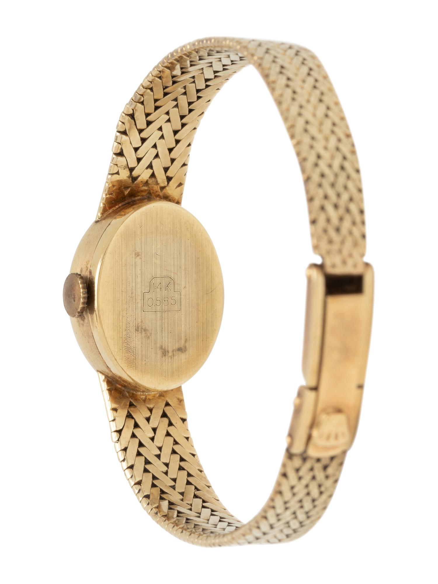 ROLEX, 14K YELLOW GOLD WRISTWATCH