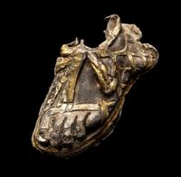 A Roman Gilt-Silver Foot
