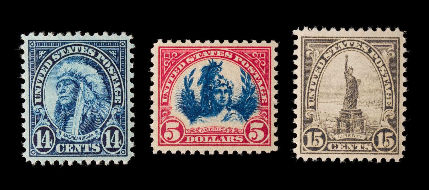 A Collection of United States Commemorative, Special Delivery and Airmail Stamps — 1901-1952