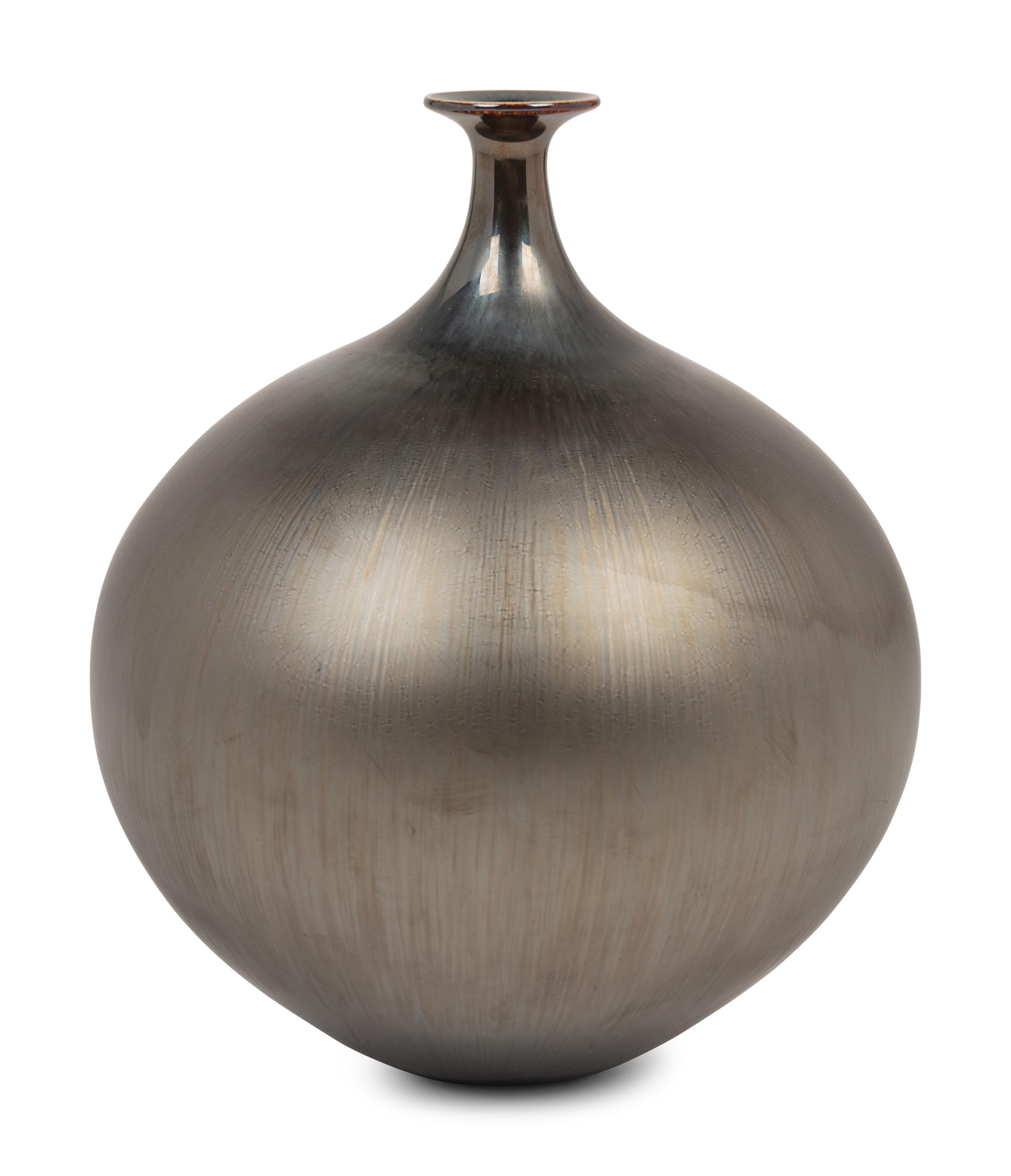 Vase with Silver Glaze