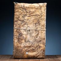 Western Plateau Painted Buffalo Hide Parfleche Envelope