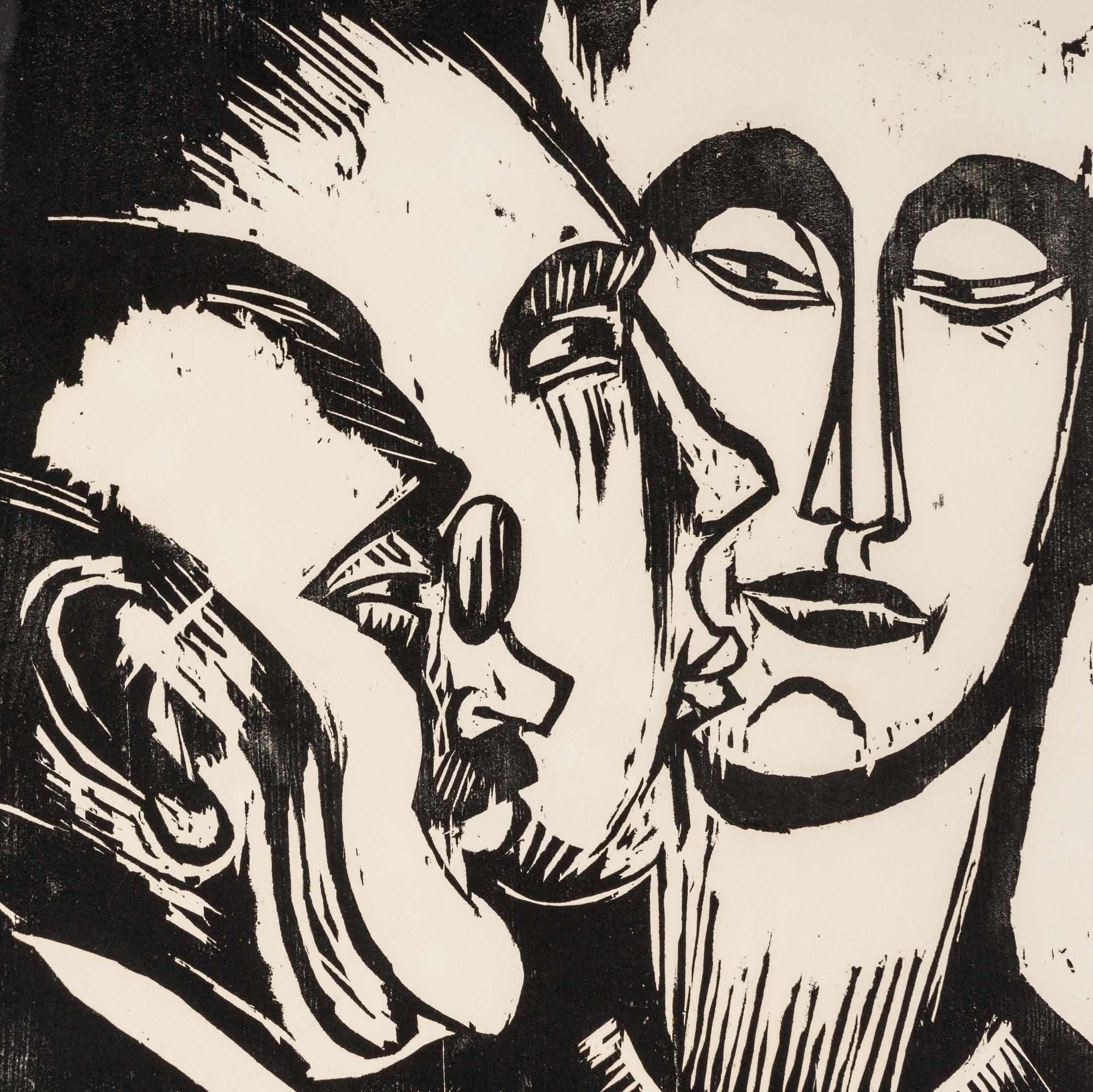 Drei Köpfe, 1923