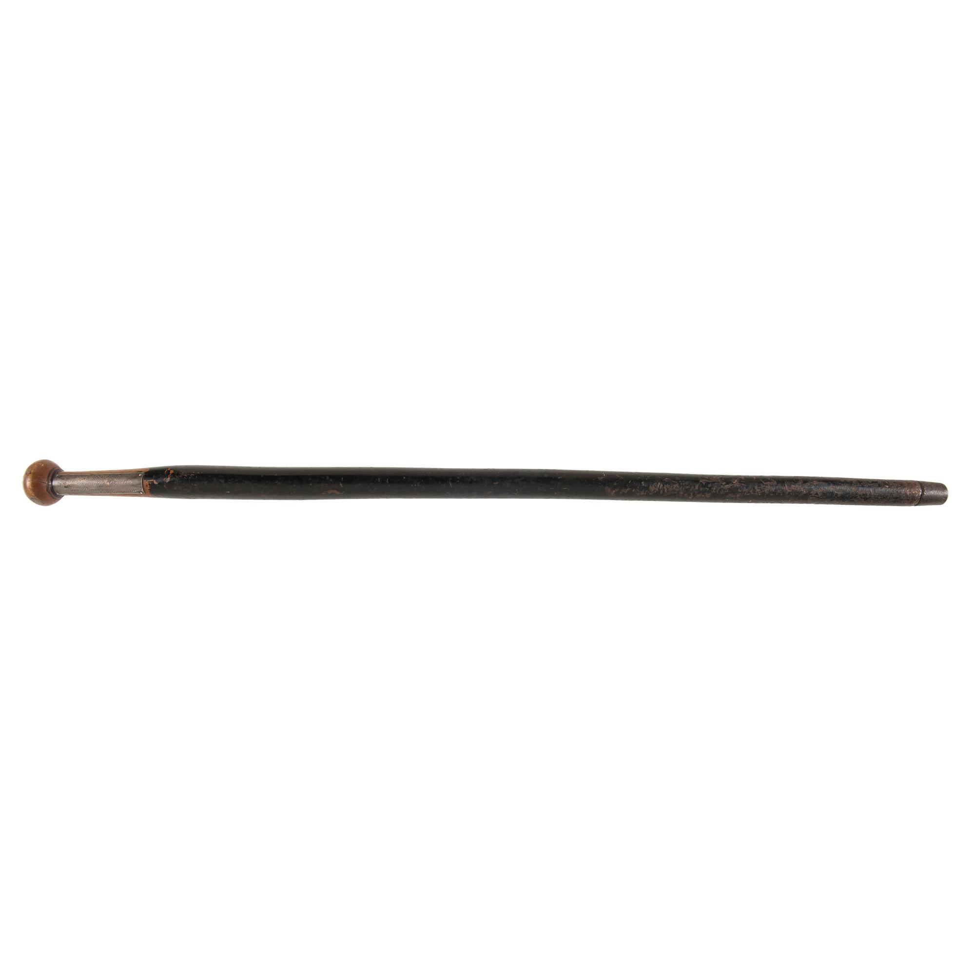 Tippecanoe Battleground 1840 Whig Meeting Relic Cane