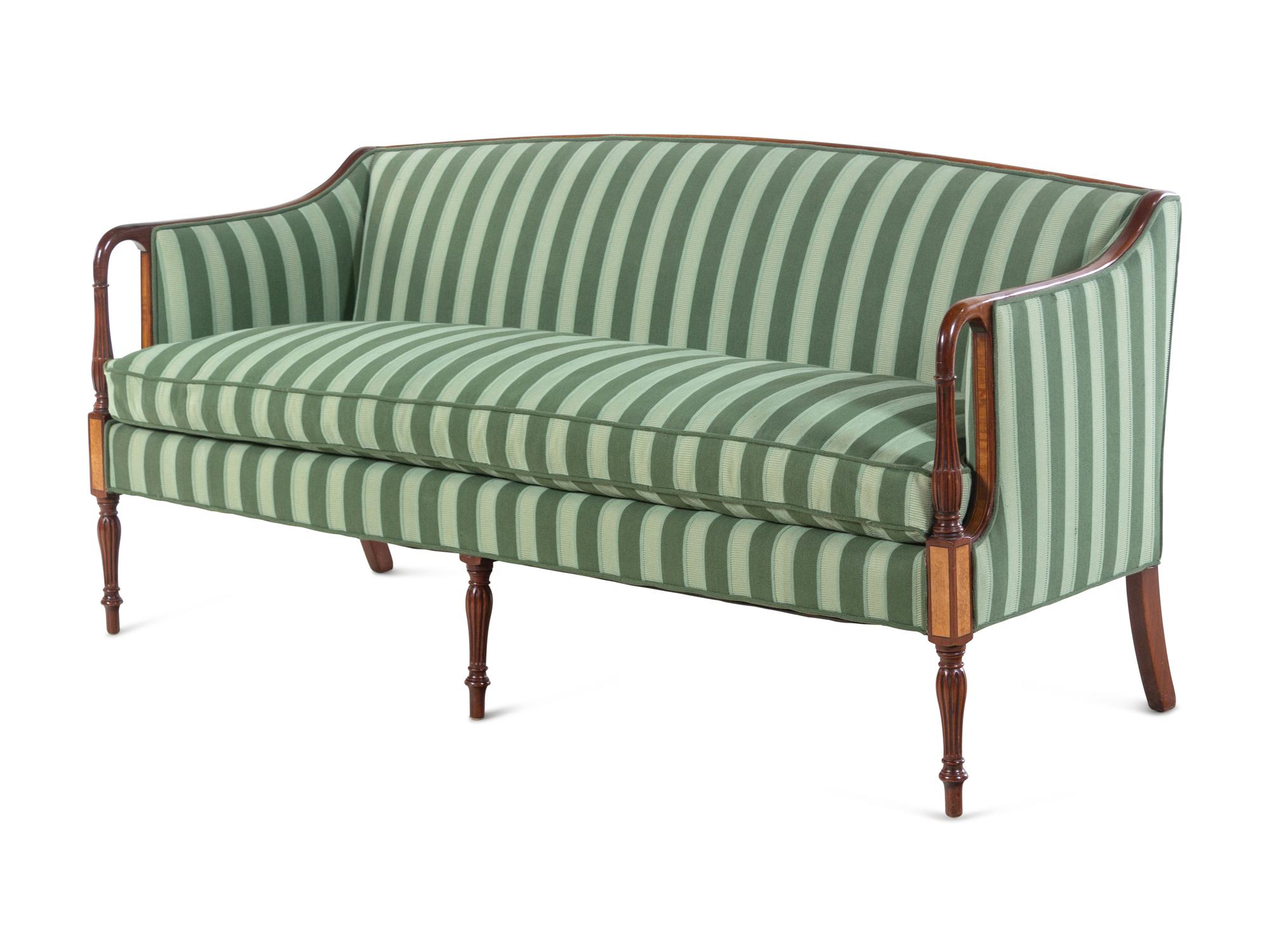 A Federal Style Mahogany Sofa