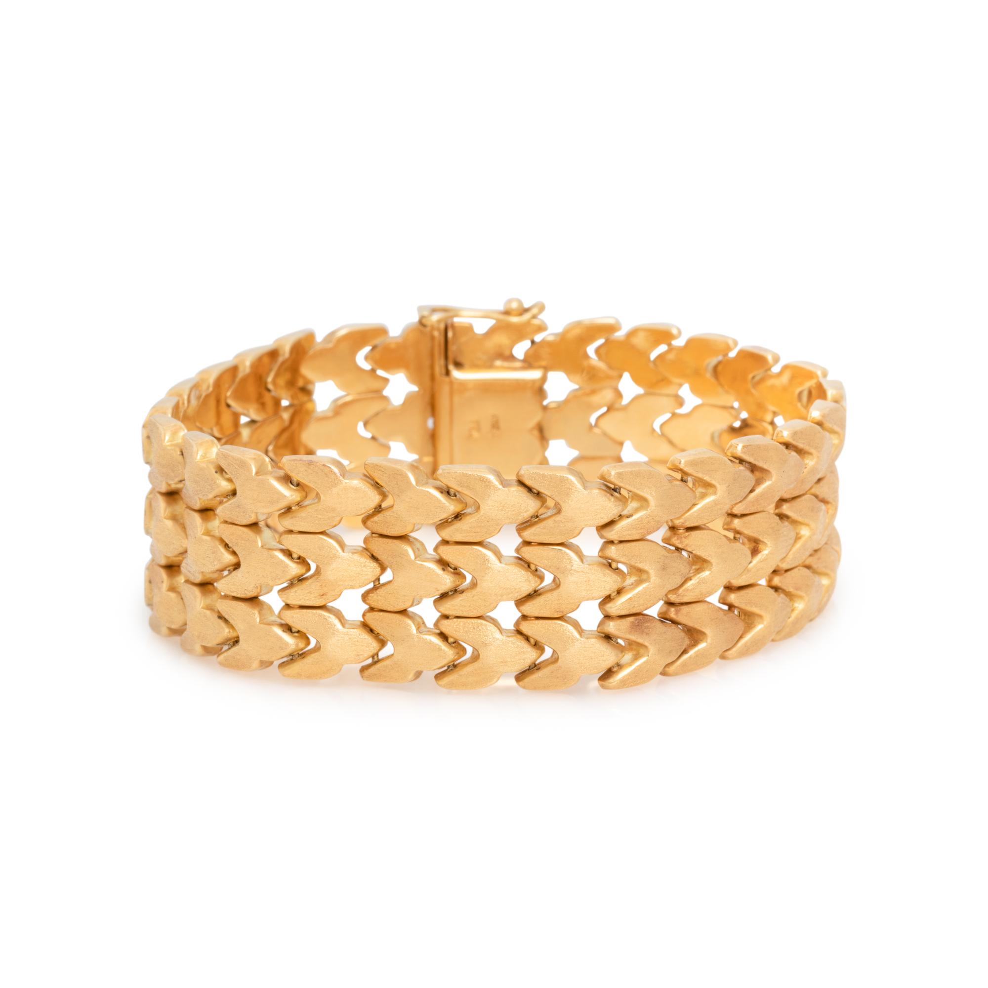 YELLOW GOLD BRACELET