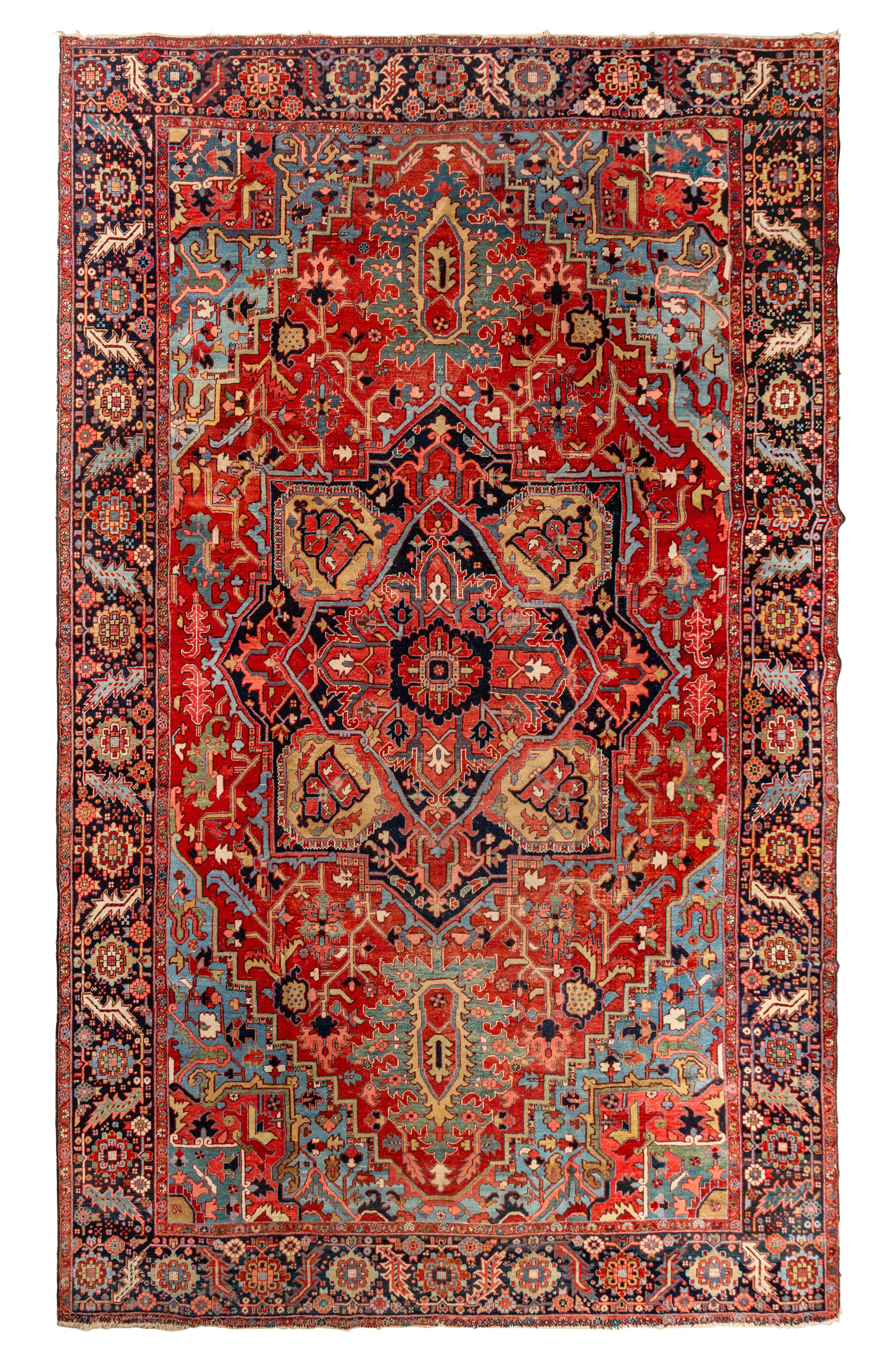 A Heriz Carpet