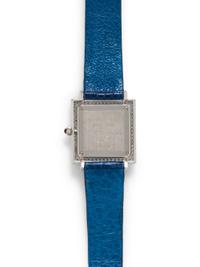 AUDEMARS PIGUET, SAPPHIRE AND DIAMOND WRISTWATCH