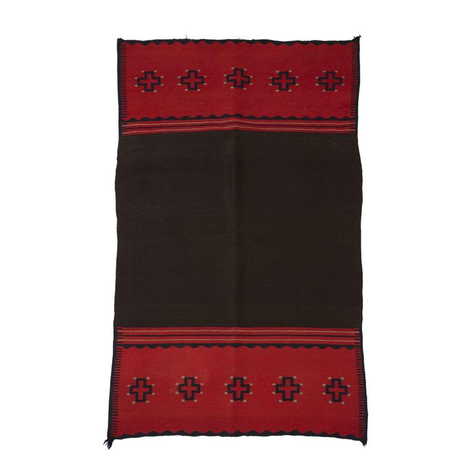 Navajo wool dress and half dress Southwest, late 19th/20th century